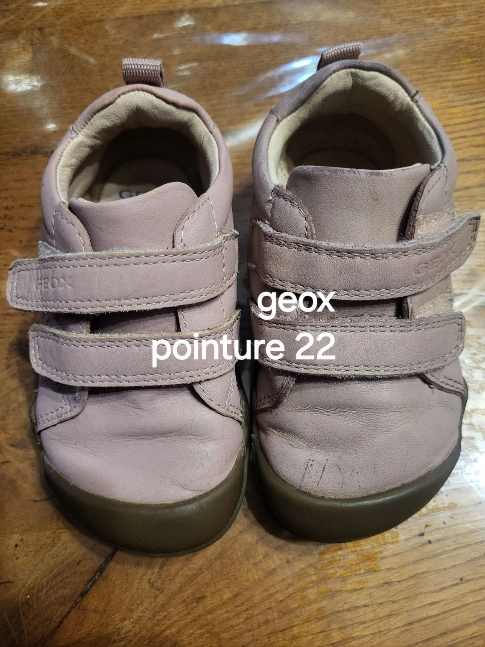 Chaussures baskets fille pointure 22
